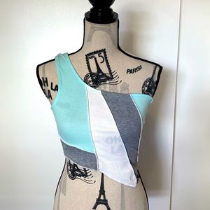 One-Shoulder Crop Top